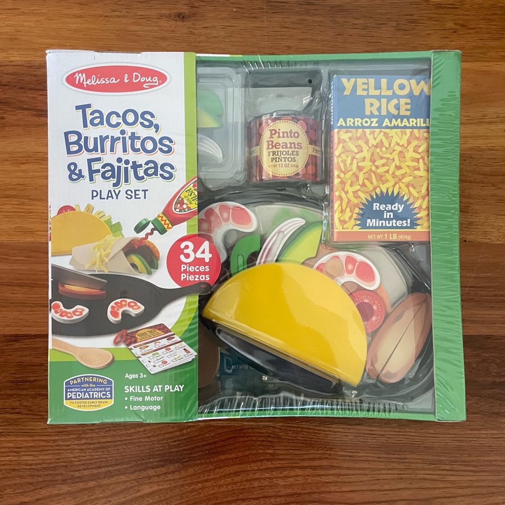 Melissa & Doug Tacos, Burritos & Fajitas Play Set